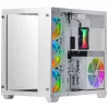 Mars Gaming MCV3 White Custom XXL E-ATX korpusas su dvigubu grūdinto stiklo langu ir dviejų kamerų moduliniu rėmu