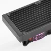 Mars Gaming ML-ULTRA360 Black skystis CPU aušinimas TDP 650W Infinity Mirror 3 tylūs FDB ARGB ventiliatoriai ARGB vamzdeliai Universalus multisocket