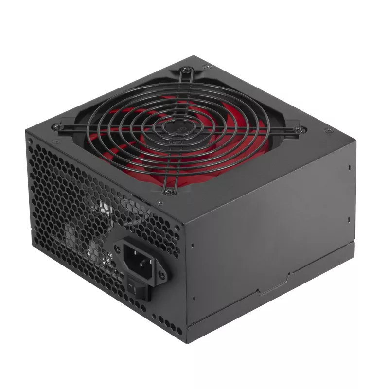 Mars Gaming MPIII650 650W ATX maitinimo blokas, 85% efektyvumas, AI-RPM tyli technologija, juodas