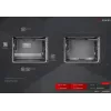 Korpusas Mars Gaming MCXPSW mATX baltas