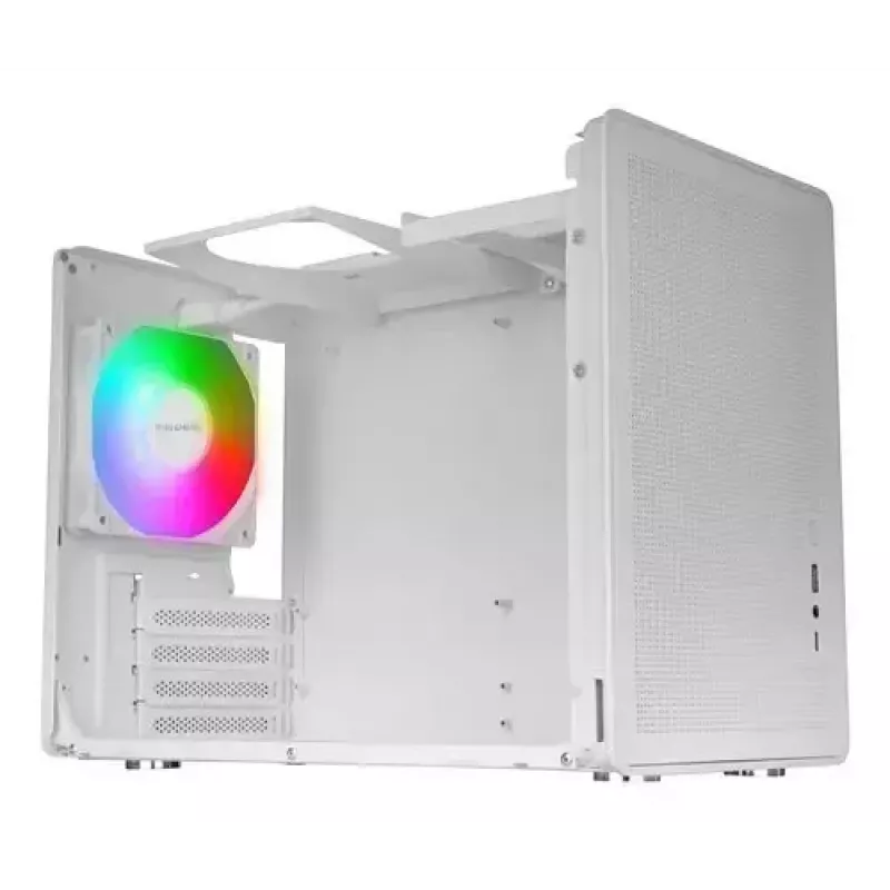 Korpusas Mars Gaming MCXPSW mATX baltas