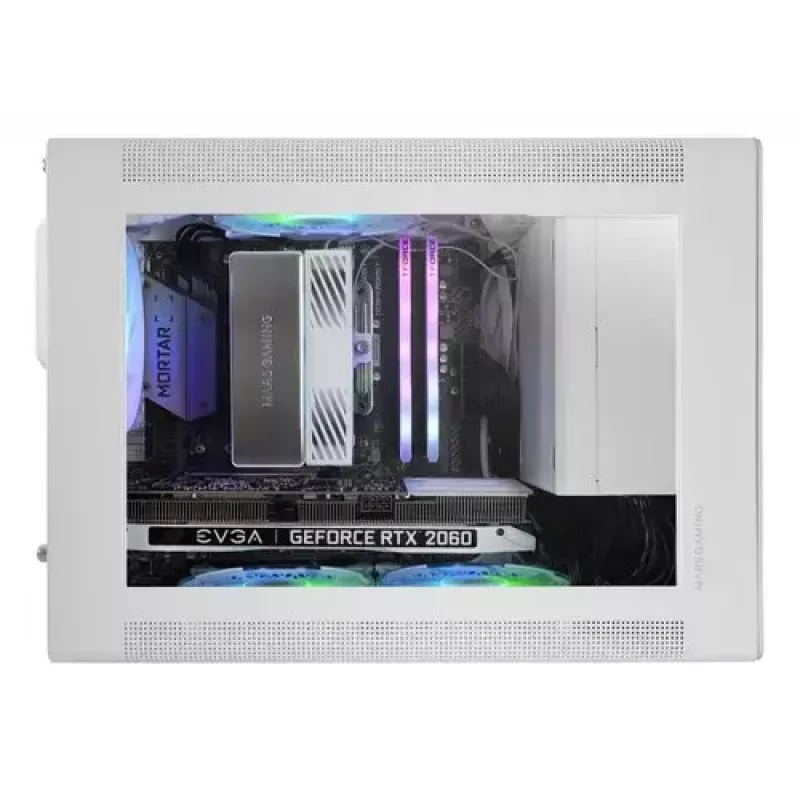 Korpusas Mars Gaming MCXPSW mATX baltas