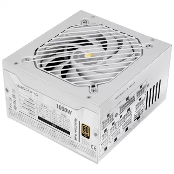 Mars Gaming MPB1000PSIW maitinimo blokas 1000 W 24-pin ATX ATX Baltas
