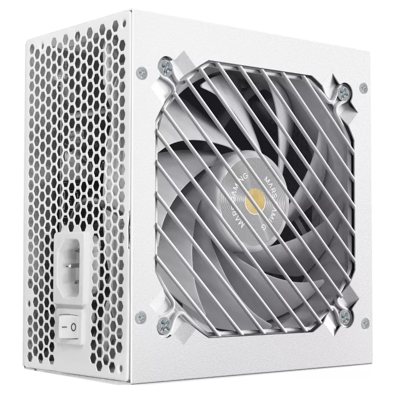 Mars Gaming MPB1000PSIW maitinimo blokas 1000 W 24-pin ATX ATX Baltas
