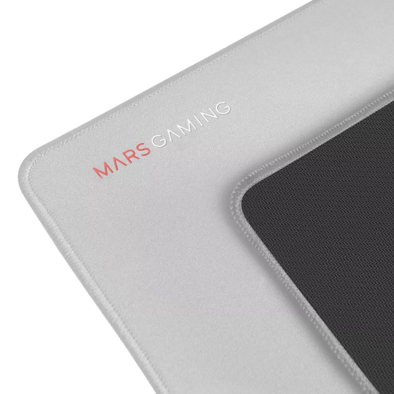 Mars Gaming MMPXLS Sidabrinis, XL pelės kilimėlis, dviejų sluoksnių nanotekstūra, 800x300x4 mm