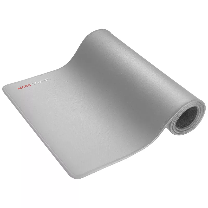 Mars Gaming MMPXLS Sidabrinis, XL pelės kilimėlis, dviejų sluoksnių nanotekstūra, 800x300x4 mm