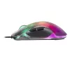 Mars Gaming MMGLOW žaidimų pelė RGB Chroma-Glow veidrodinis paviršius 12800 DPI juoda