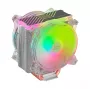 Mars Gaming MCPU66 Triple ARGB procesoriaus aušintuvas 6 šilumos vamzdeliai HCT TDP 220W 2 ventiliatoriai 12cm