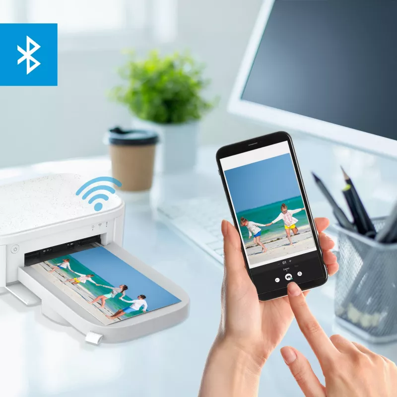 HP Sprocket Studio Plus nuotraukų spausdintuvas Dye-sublimacija 300 x 300 DPI 4 x 6 col. (10x15 cm) Wi-Fi