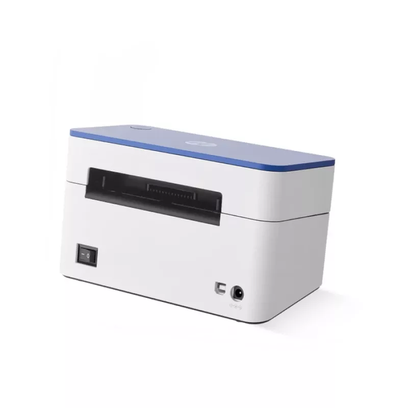 Etikečių spausdintuvas HP HPKE100 tiesioginio terminio spausdinimo 203 x 203 DPI 127 mm/s laidinis USB Baltas/Mėlynas