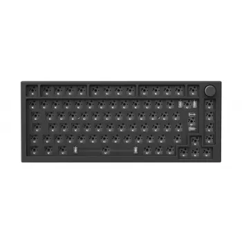 Klaviatūros karkasas GLORIOUS GMMK Pro — 75 % aliuminio korpusas, juodas, 332×135×32 mm, 1,5 kg