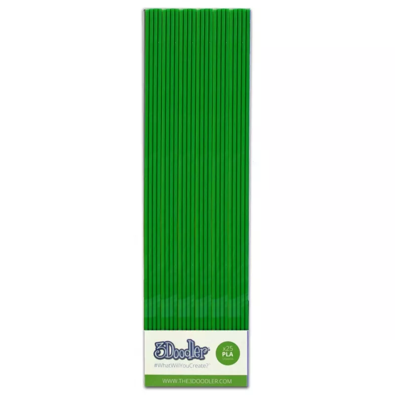 3D spausdinimo medžiaga 3Doodler PL03-GRAS polilaktido rūgštis PLA Žalia 2 g