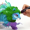 3D spausdinimo medžiaga 3Doodler PL03-GRAS polilaktido rūgštis PLA Žalia 2 g