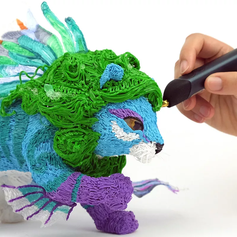 3Doodler PL06-SNOW 3D spausdinimo medžiaga Polilaktidas (PLA) Balta 2 g