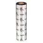 Zebra 1600 Wax termo juosta 450 m Juoda