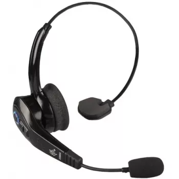 Zebra HS3100 belaidė ausinė su ausų lankeliu, Bluetooth, juoda