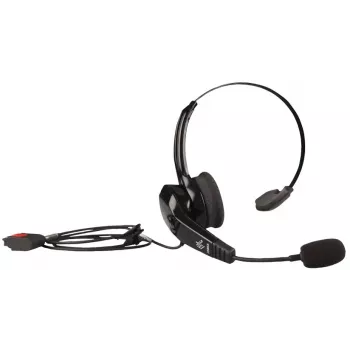 Zebra HS3100 belaidė ausinė su ausų lankeliu, Bluetooth, juoda