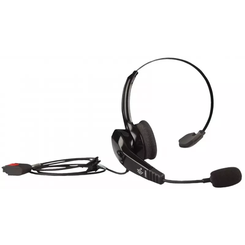 Zebra HS3100 belaidė ausinė su ausų lankeliu, Bluetooth, juoda