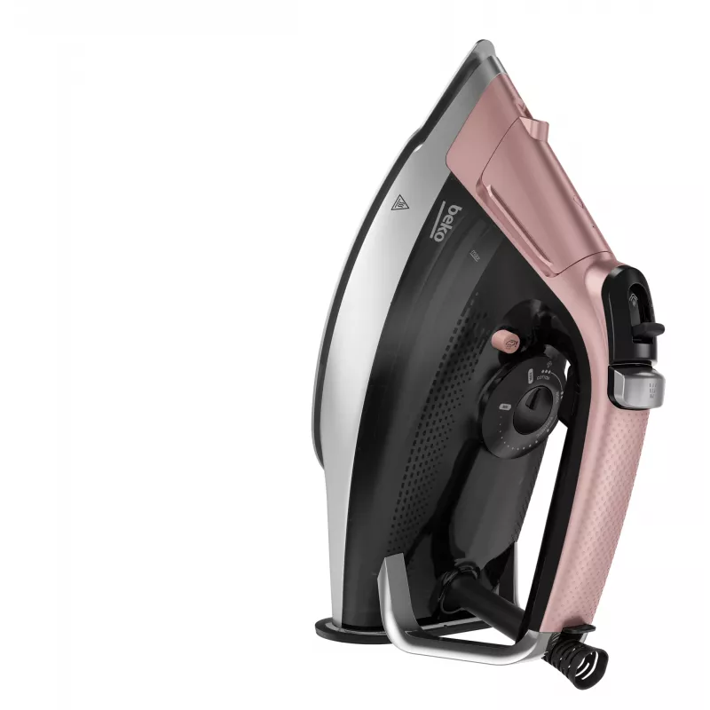 Beko SIM8130P lygintuvas garinis SoftGlide 3000 W rožinė, balta