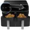 Kepimo krosnelė su karšto oro cirkuliacija Beko FRL5388B ExpertFry 8,5L 2400W Juoda Touch Control