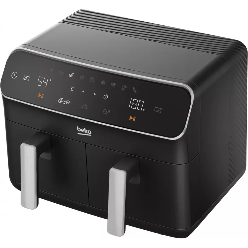 Kepimo krosnelė su karšto oro cirkuliacija Beko FRL5388B ExpertFry 8,5L 2400W Juoda Touch Control
