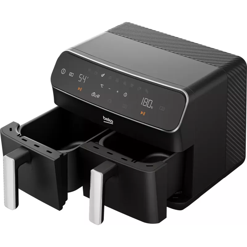 Kepimo krosnelė su karšto oro cirkuliacija Beko FRL5388B ExpertFry 8,5L 2400W Juoda Touch Control