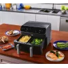 Kepimo krosnelė su karšto oro cirkuliacija Beko FRL5388B ExpertFry 8,5L 2400W Juoda Touch Control