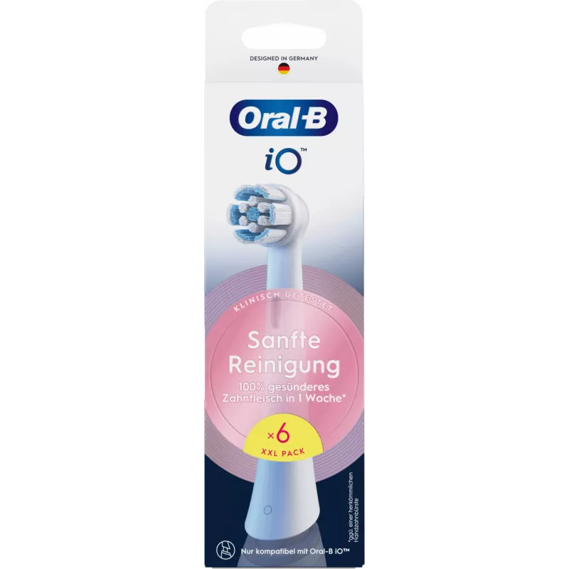 Oral-B dantų šepetėlio galvutė 6 vnt. Baltas