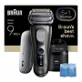 Folinis skustuvas Braun Series 9 Pro+ 9675cc Pilka Sidabrinė Nerūdijantis Plienas