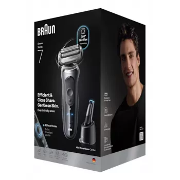 Skustuvas folijinis Braun Series 7 72-C7200CC Juodas Nerūdijantis plienas Ličio jonų