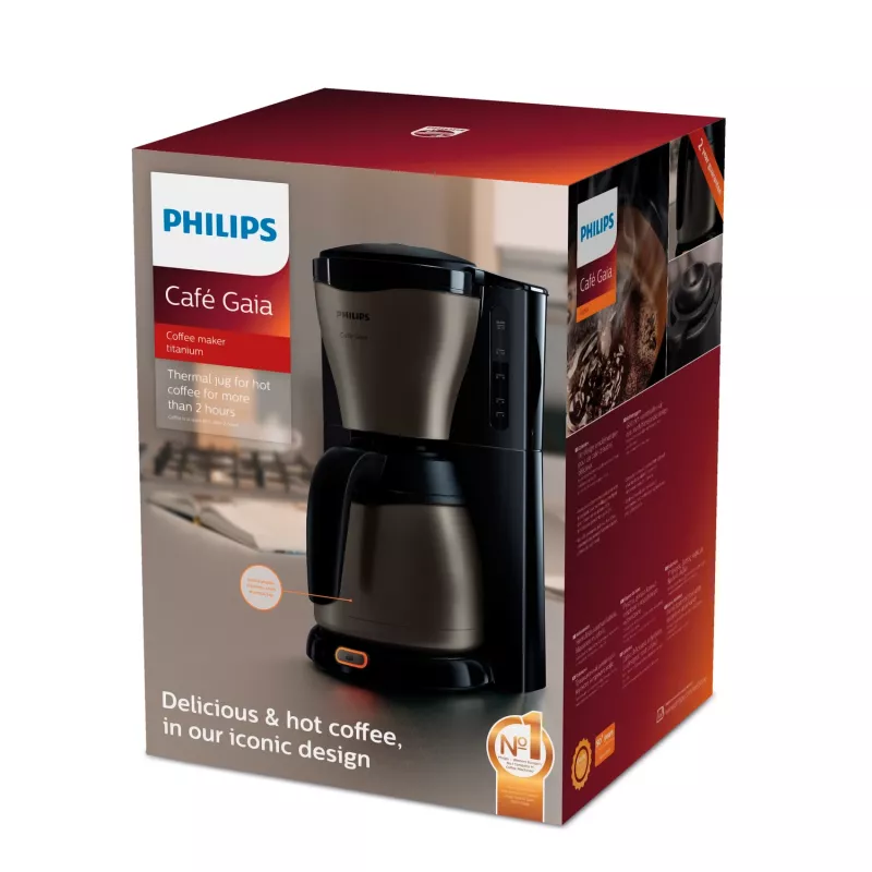 Philips Café Gaia Collection HD7547/80 kavos virimo aparatas, lašinis, 1,2 L