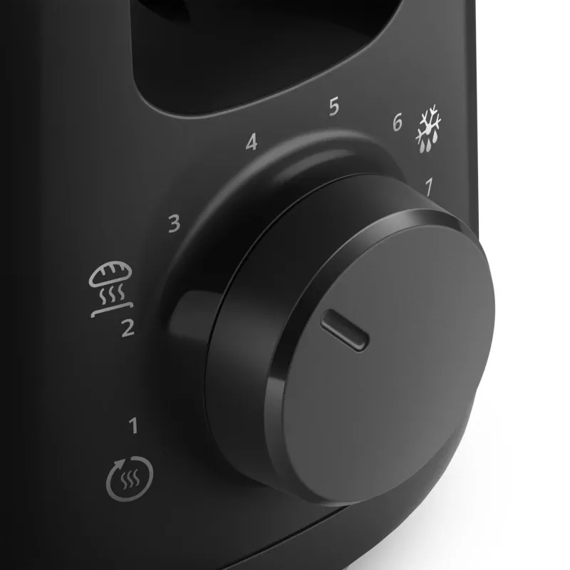 Skrudintuvas Philips Daily Collection HD2590/90 su ilgu lizdu, juodas