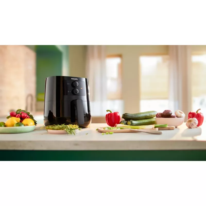 Philips 3000 series HD9200/90 Airfryer L, Karšto oro gruzdintuvė, 4,1 l, 0,8 kg, Rapid Air, 80 °C, 200 °C