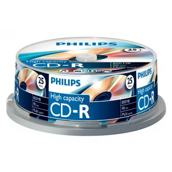 Philips CD-R CR8D8NB25/00 įrašomas kompaktinis diskas 800 MB 90 min.