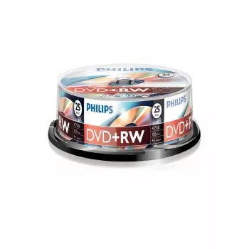 Philips DVD+RW DW4S4B25F/00 perrašomas optinis diskas 4,7 GB