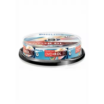 Philips DVD+R DL DR8S8B10F/00 8.5GB 10 vnt.