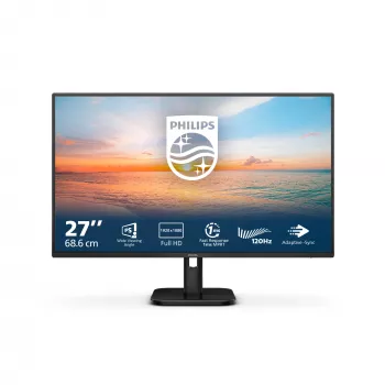 Philips 1000 serijos 27E1N1100A/01 kompiuterio monitorius 68,6 cm (27 col.) 1920 x 1080 pikselių Full HD LCD juodas