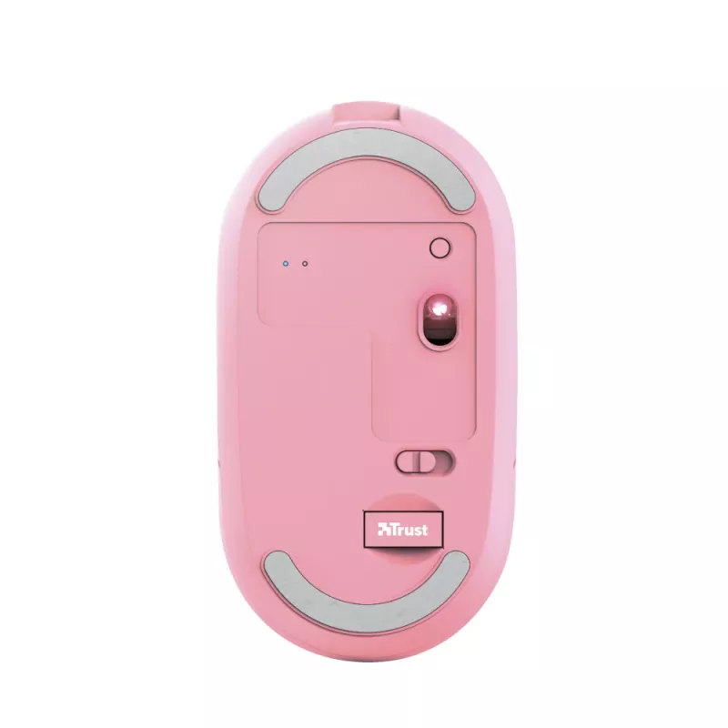 Trust Puck pelė biuro ambidekstrinė RF belaidė + Bluetooth optinė 1600 DPI