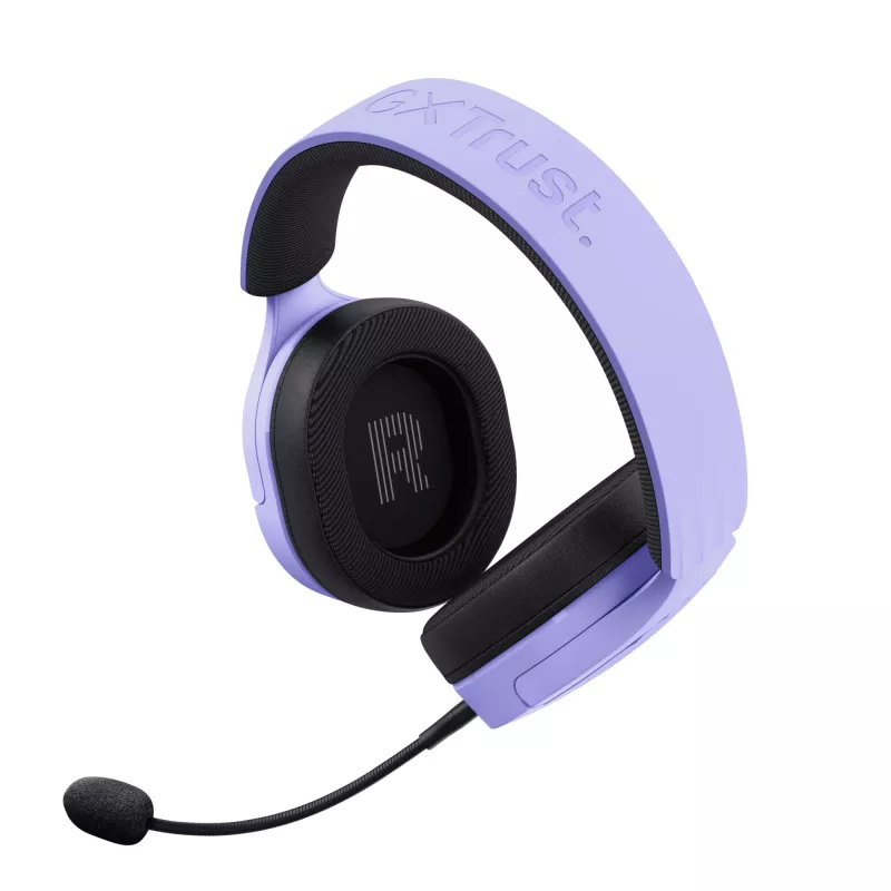 Trust GXT 489P FAYZO Ausinės Laidinės Antausinės Žaidimams Juodos, Violetinės