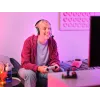 Trust GXT 489P FAYZO Ausinės Laidinės Antausinės Žaidimams Juodos, Violetinės