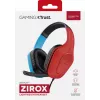Trust GXT 416S Zirox ausinės laidinės žaidimams ant galvos juodos, žydros, raudonos
