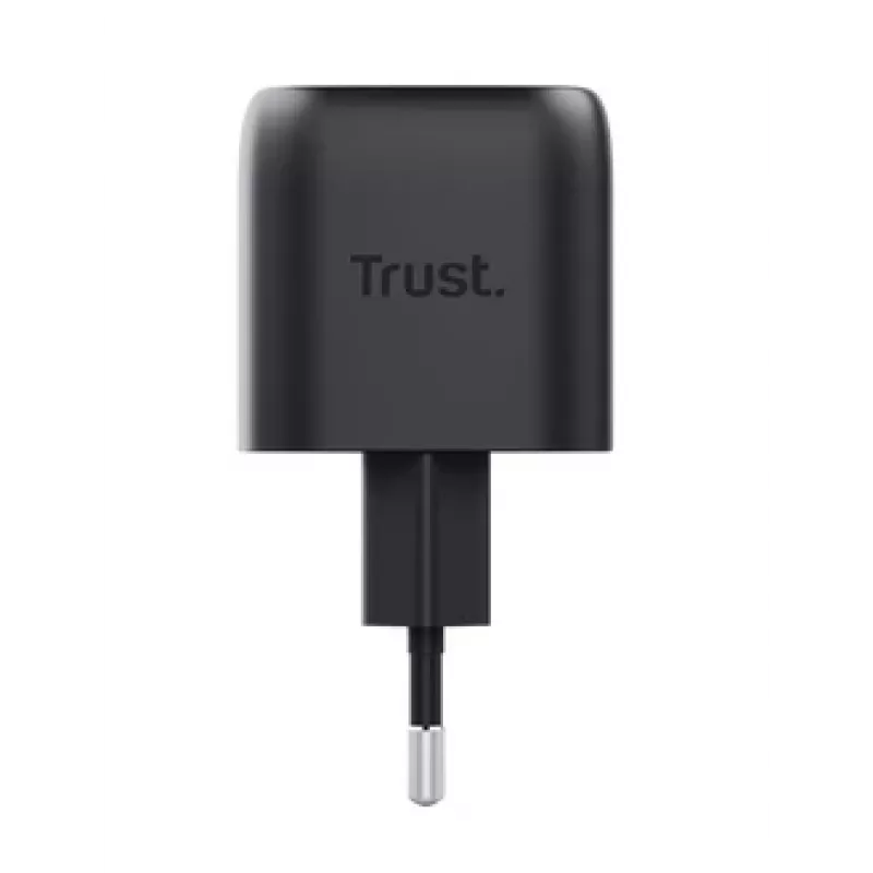 Trust Maxo 30W USB-C GaN įkroviklis, vidaus, greitasis įkrovimas, juodas