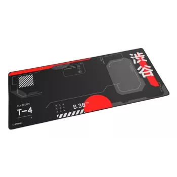 Žaidimų pelės kilimėlis TRUST GXT 759 XXL — 900×400 mm, PET, juodas/raudonas