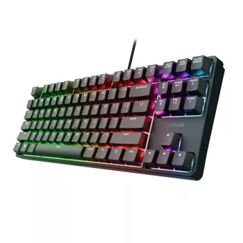 Trust GXT 864 Cada klaviatūra žaidimams USB QWERTY anglų juoda