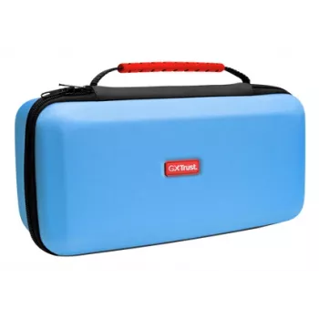 Nešiojamas dėklas Trust GXT 1252B XL, mėlynas, skirtas Nintendo Switch 2