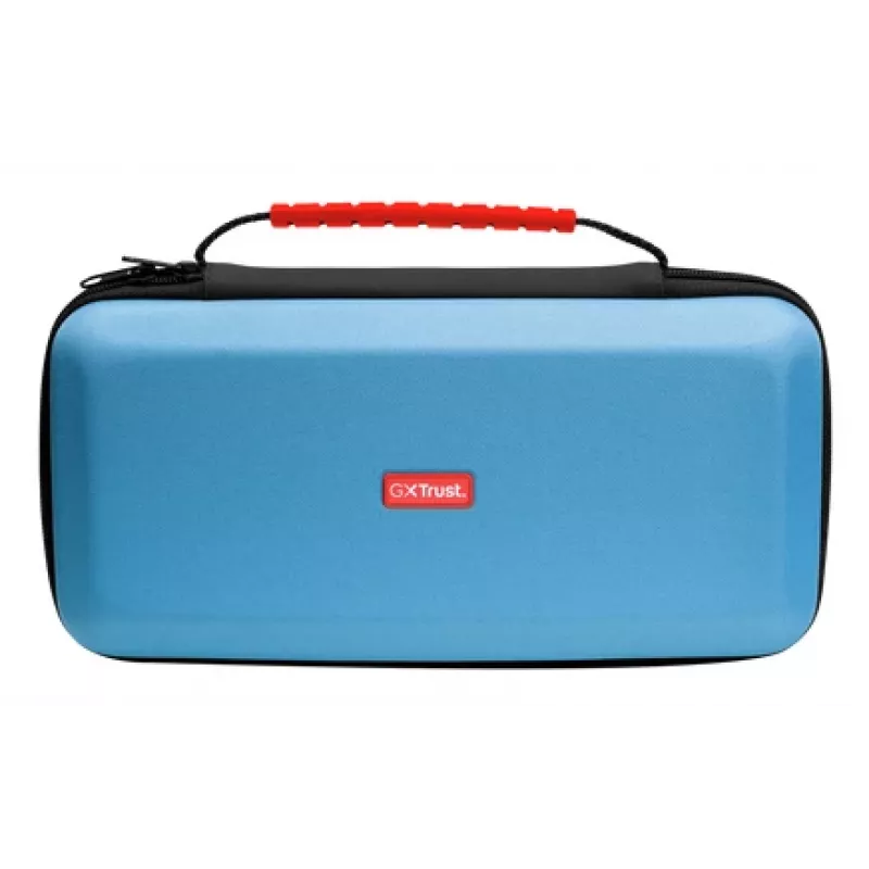 Nešiojamas dėklas Trust GXT 1252B XL, mėlynas, skirtas Nintendo Switch 2