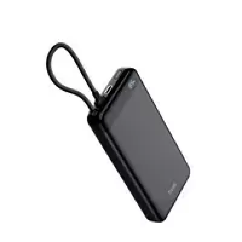 Powerbank TRUST Fiera 20000 mAh — 2x USB-C, juoda