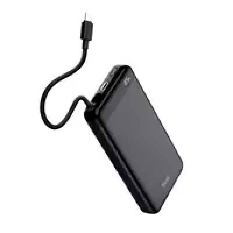 Powerbank TRUST Fiera 20000 mAh — 2x USB-C, juoda