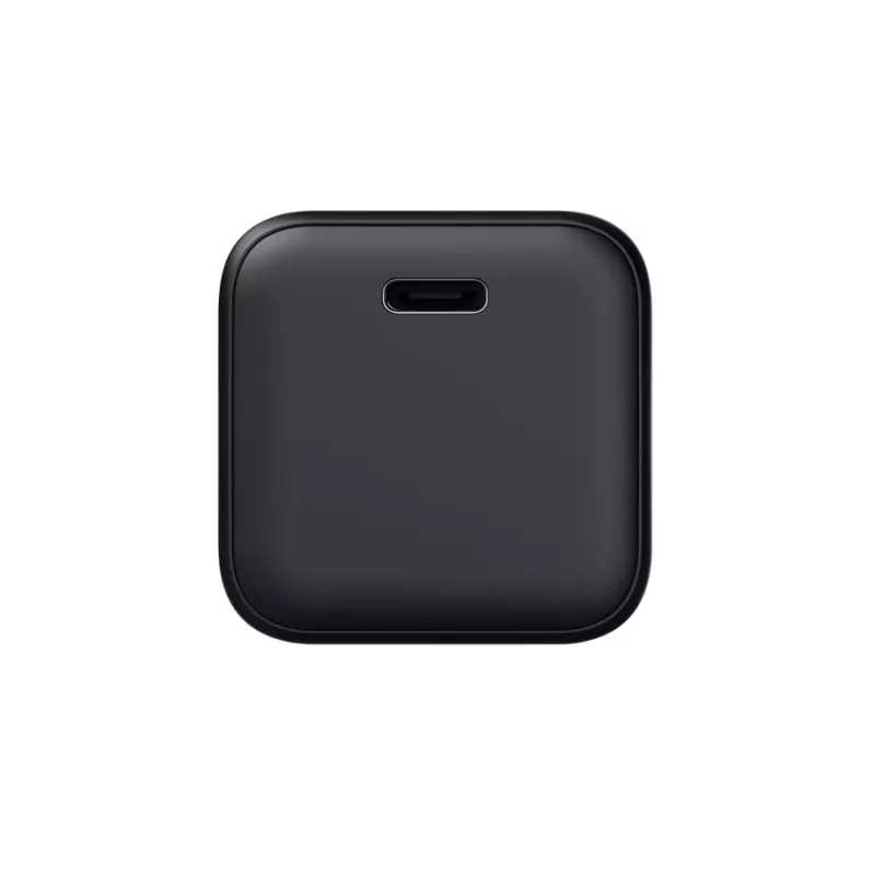 Įkroviklis TRUST Maxo ultra-mažas 65W GaN USB-C juodas su 2m kabeliu