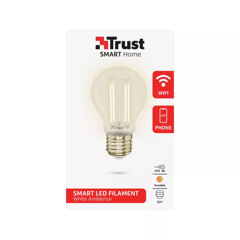 Trust 71287 išmanioji LED lemputė E27 Wi-Fi